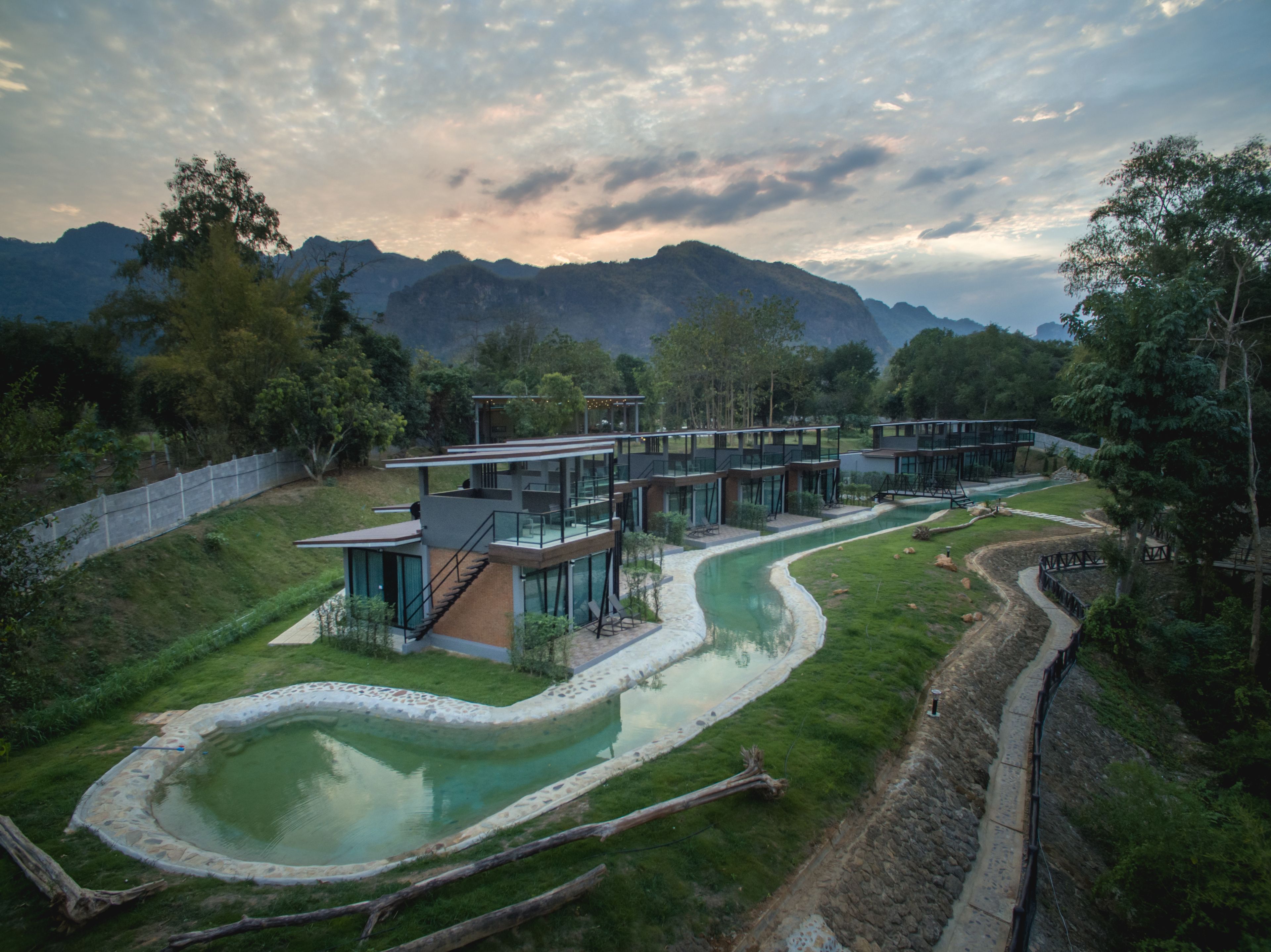 Canal Access Villas | ลานระเบียง/นอกชาน