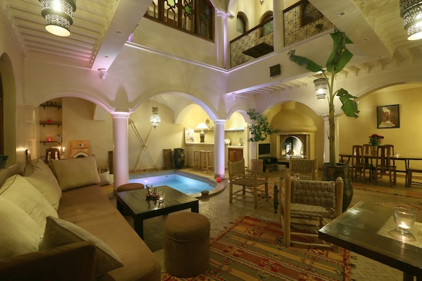 Reception hall - Riad l'Emir (Marrakech)