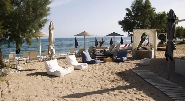 Sur la plage