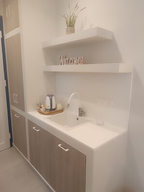 Double or Twin Room, Balcony | Blackout drapes, iron/ironing board, free cribs/infant beds, free WiFi - Akrogiali Hotel (Agistri)