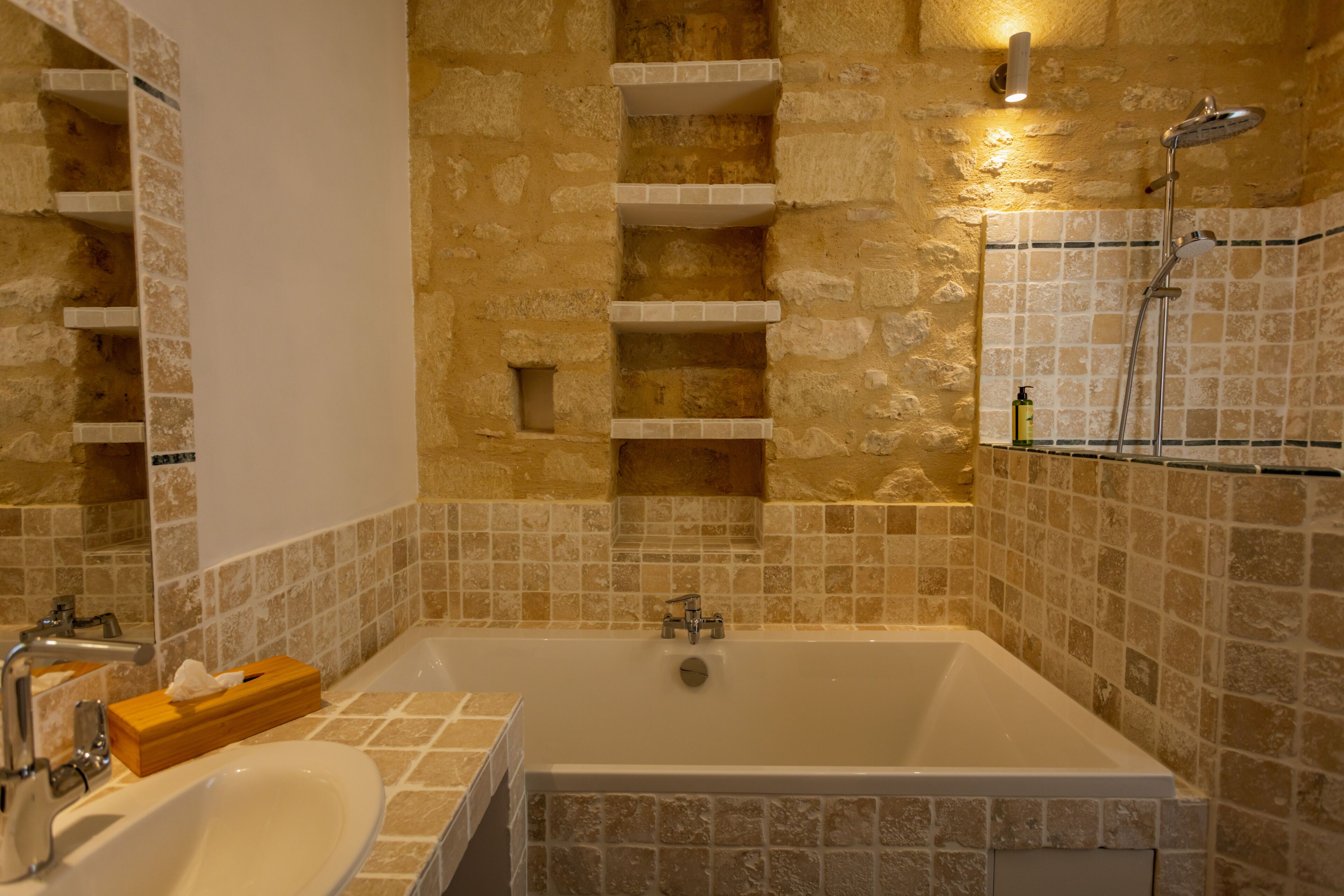 family suite | bathroom | free toiletries, hair dryer, bathrobes, slippers