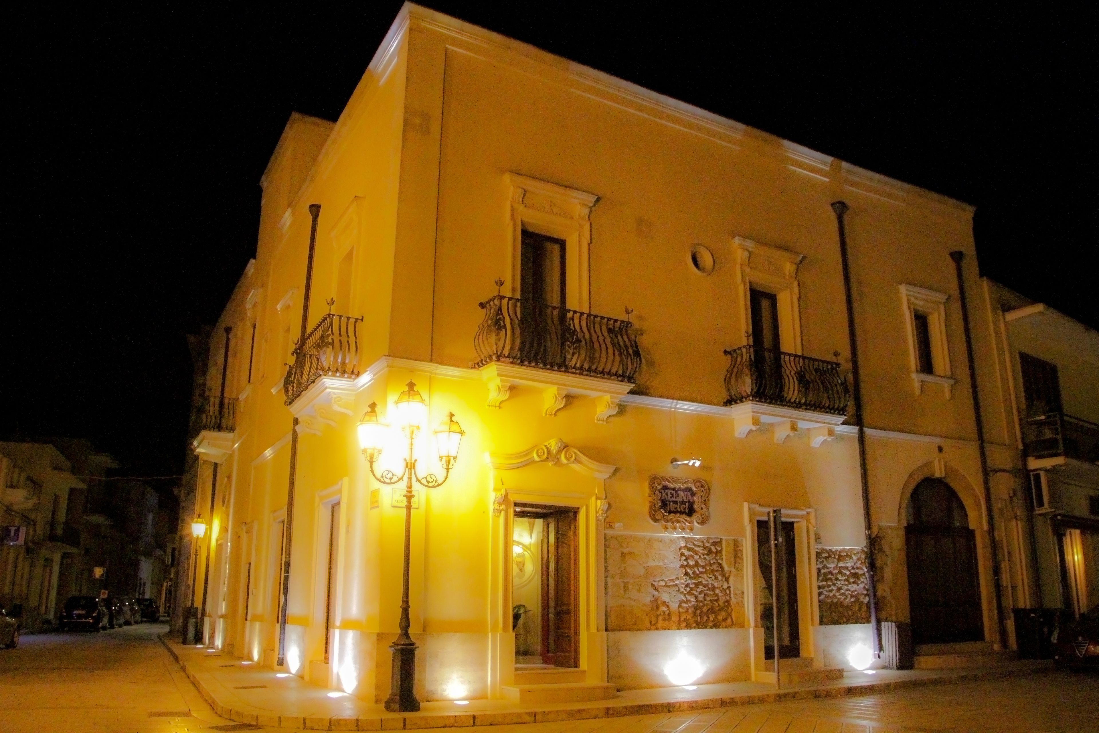 front of property – evening/night