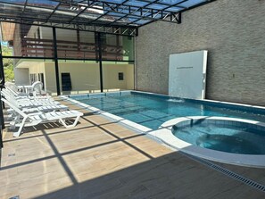 Indoor pool - Hotel Brasil (Penha)