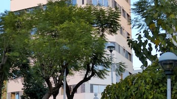 Overnatningsstedets facade