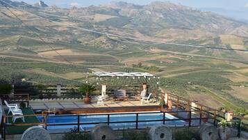 Piscine sur le toit