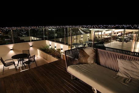 View from property. Lagoa Flat Hotel