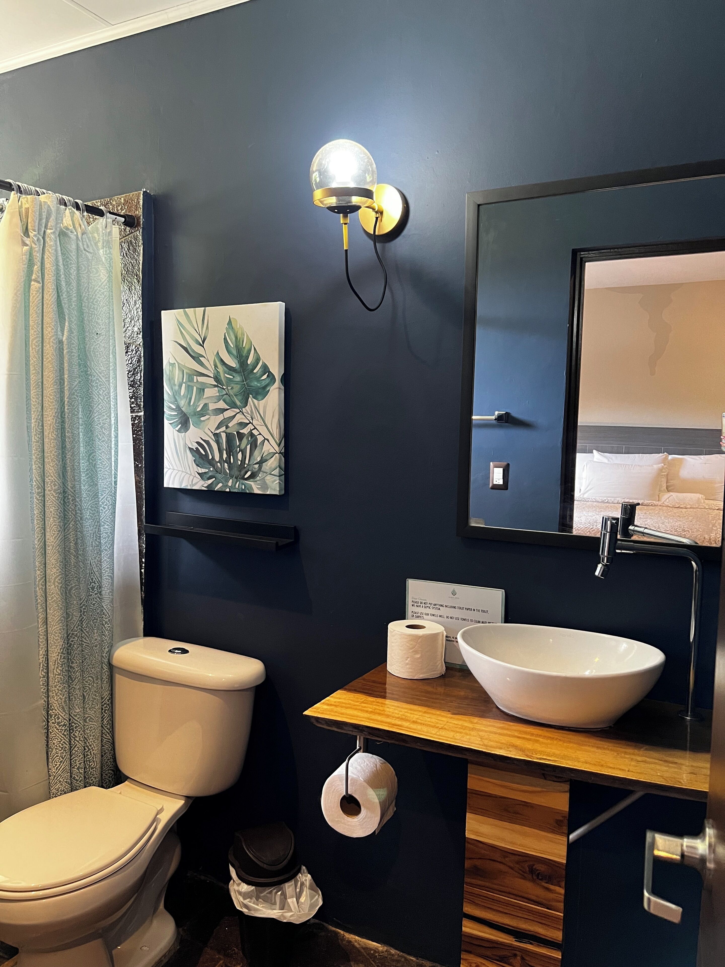 deluxe room | bathroom | hair dryer