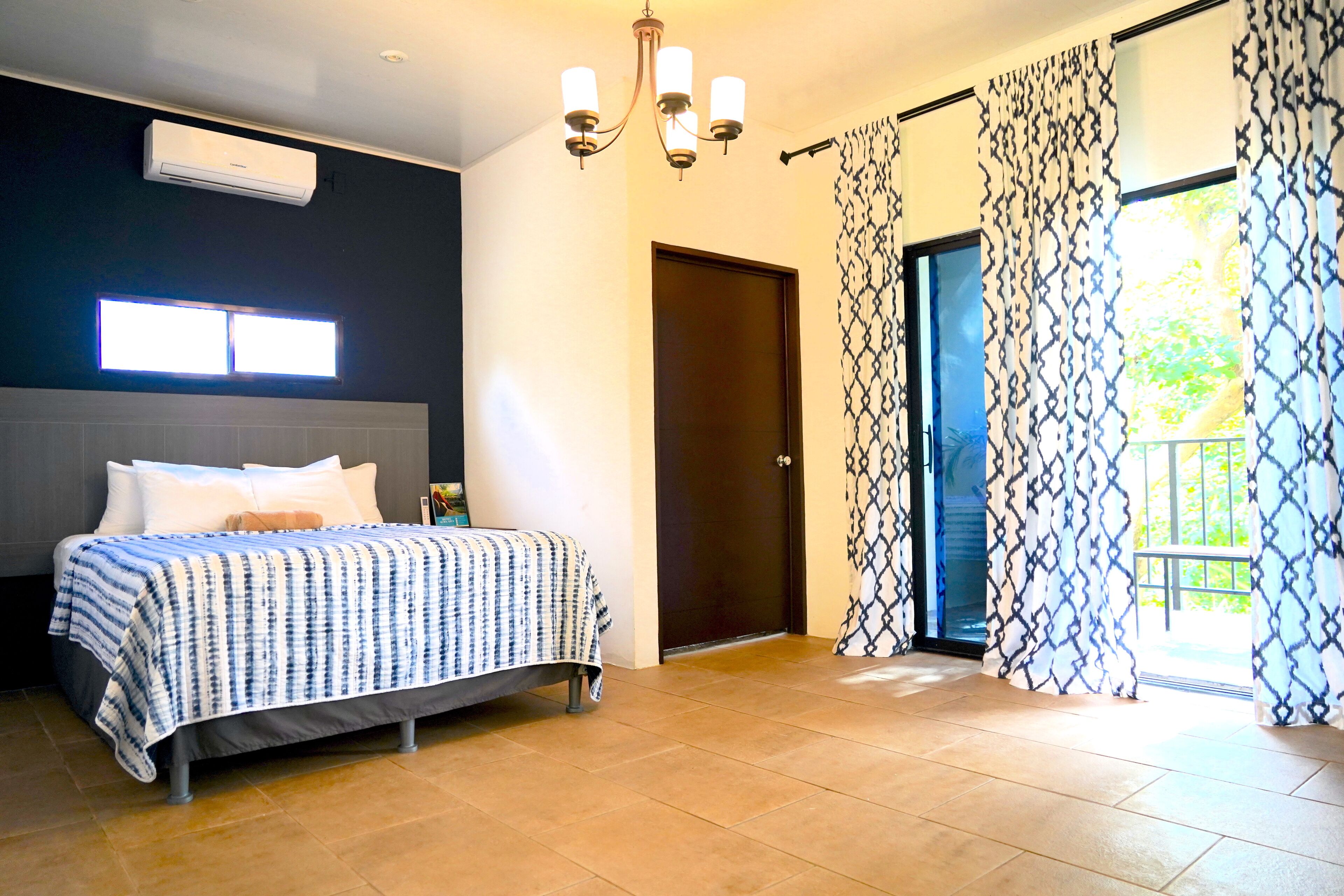 exclusive single room, 1 queen bed, mountain view | 1 bedroom, individually decorated, desk, laptop workspace