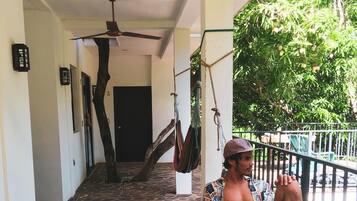 Chambre Exécutive, 2 lits doubles, vue jardin, niveau Exécutif | Vue de la chambre