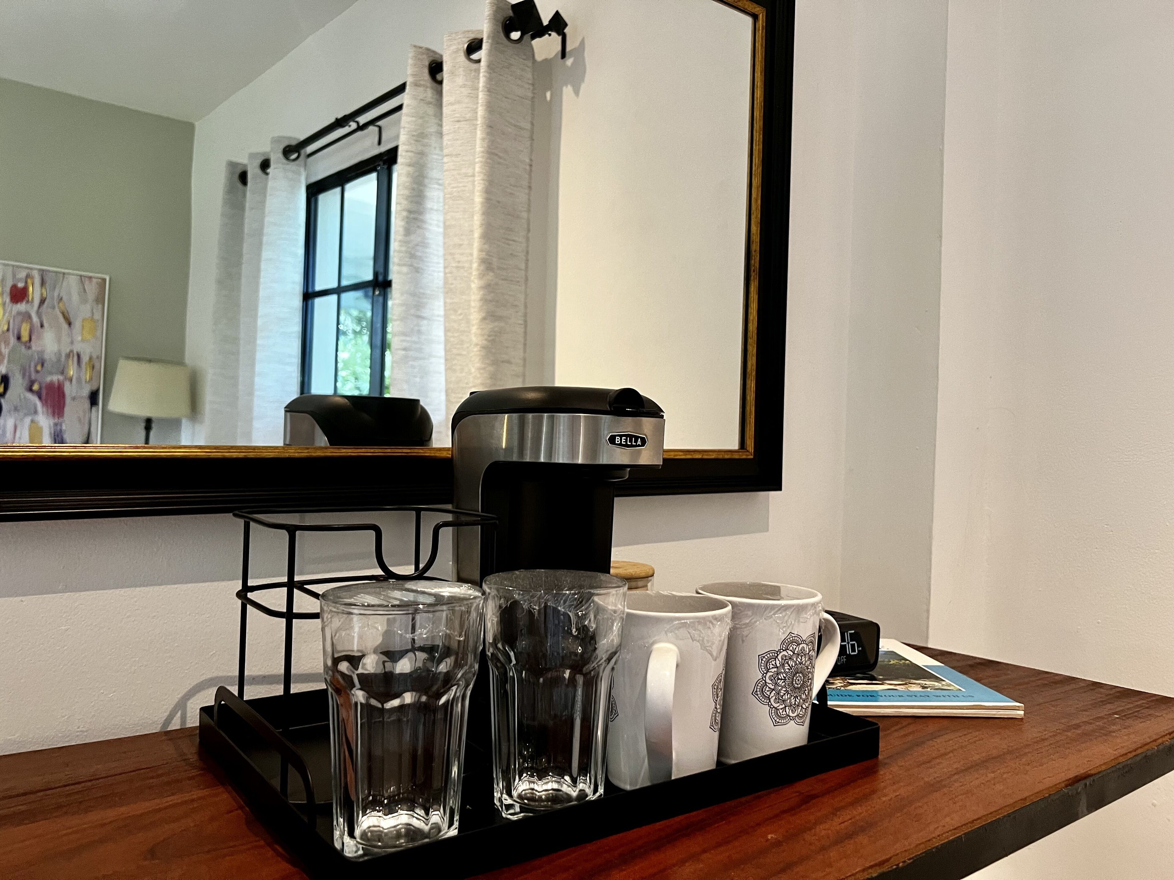 executive room, 2 double beds, garden view, executive level | 1 bedroom, individually decorated, desk, laptop workspace