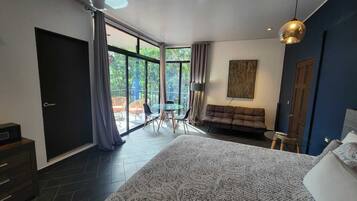 Honeymoon Room | Individually decorated, desk, laptop workspace, iron/ironing board