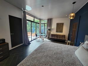 Honeymoon Room | Individually decorated, desk, laptop workspace, iron/ironing board - Hotel Alma Azul (El Cuco)