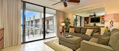 Condo, 2 Bedrooms | Living area | DVD player
