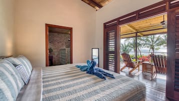 King or Twin with Ocean View | Bettwäsche aus ägyptischer Baumwolle, hochwertige Bettwaren