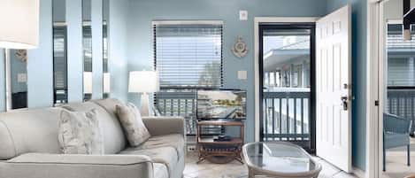 Condo, 1 Bedroom | Living area | TV, DVD player