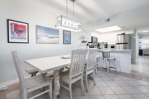 Condo, 2 Bedrooms | Dining - Sandy Shores West 101 2 Bedroom Condo by RedAwning (Gulf Shores)