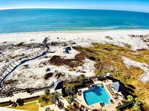 Condo, 3 Bedrooms, Balcony, Beachfront (1606D) | Balcony view - Beach Club by ALBVR (Gulf Shores)
