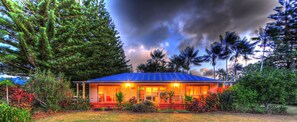 Front of property - evening/night