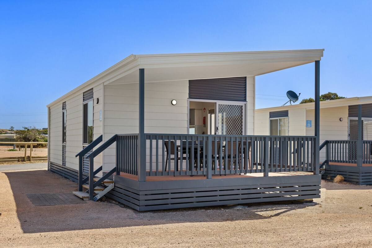 Cabane Deluxe, 2 chambres (Sleeps 5) | Terrasse/Patio