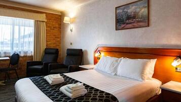 1 habitación, ropa de cama de alta calidad y colchones con pillow-top