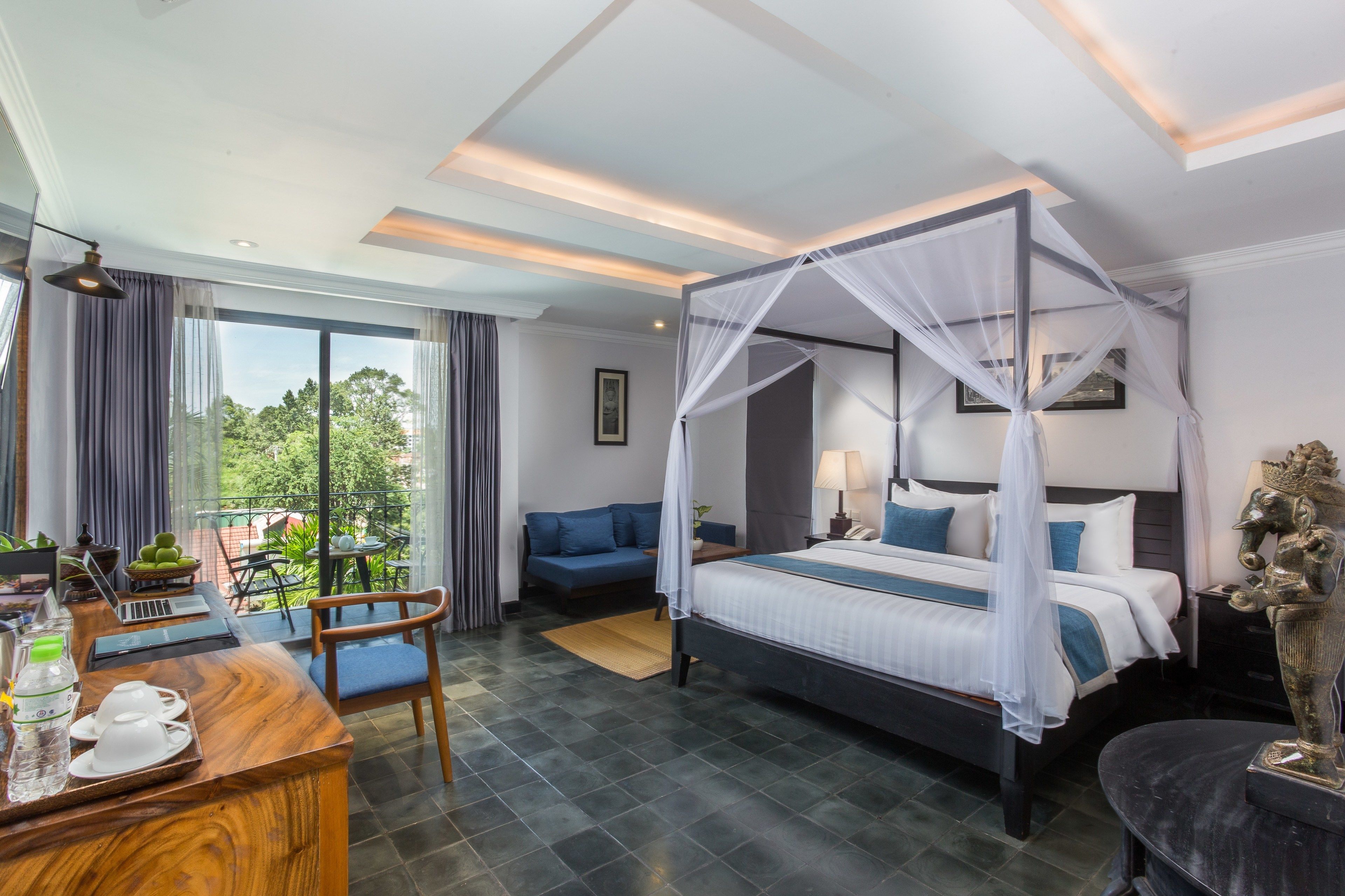 the grand cyclo suite with private balcony | 2 bedrooms, minibar, in-room safe, desk