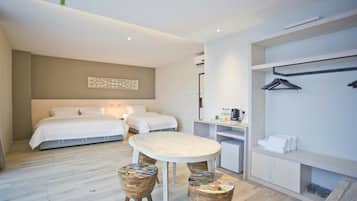 Desk, iron/ironing board, free WiFi
