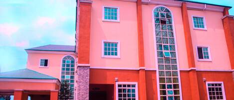 Façade de l’hébergement