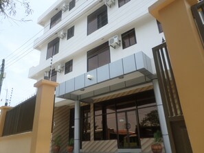 Façade de l’hébergement