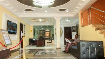 Sala de estar en el lobby