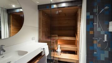 Chambre Supérieure, sauna | Salle de bain