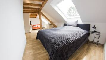 Studio Comfort, 1 kamar tidur, dapur, pemandangan lembah | Didekorasi berbeda-beda dan dilengkapi dengan perabotan berbeda-beda