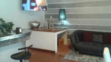 Sala de estar en el lobby