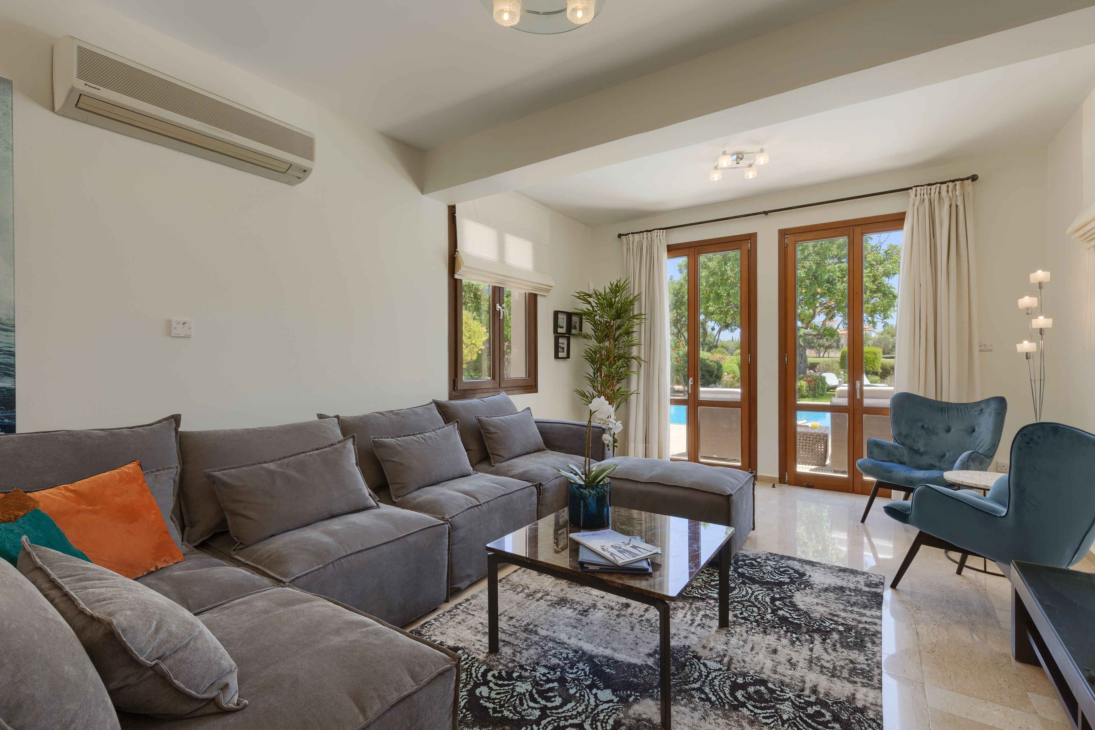 Superior Villa, 4 Bedrooms, Private Pool, Pool View | In-room safe, individually decorated, individually furnished, desk