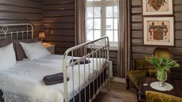 Historical Double Room | Individually decorated, individually furnished, blackout drapes