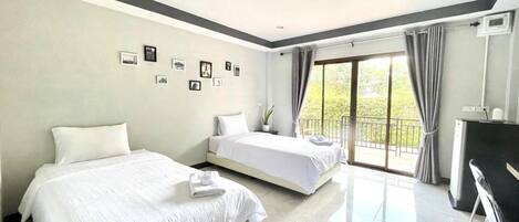 Chambre Supérieure avec lits jumeaux, 2 lits une place, non-fumeur