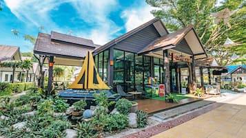 Framhlið gististaðar