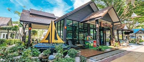 Fassade der Unterkunft