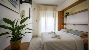 Habitación doble estándar | Ropa de cama de alta calidad y edredón