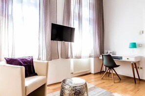 Apartamento (Pleasant) | 1 quarto, Wi-Fi de cortesia, roupa de cama