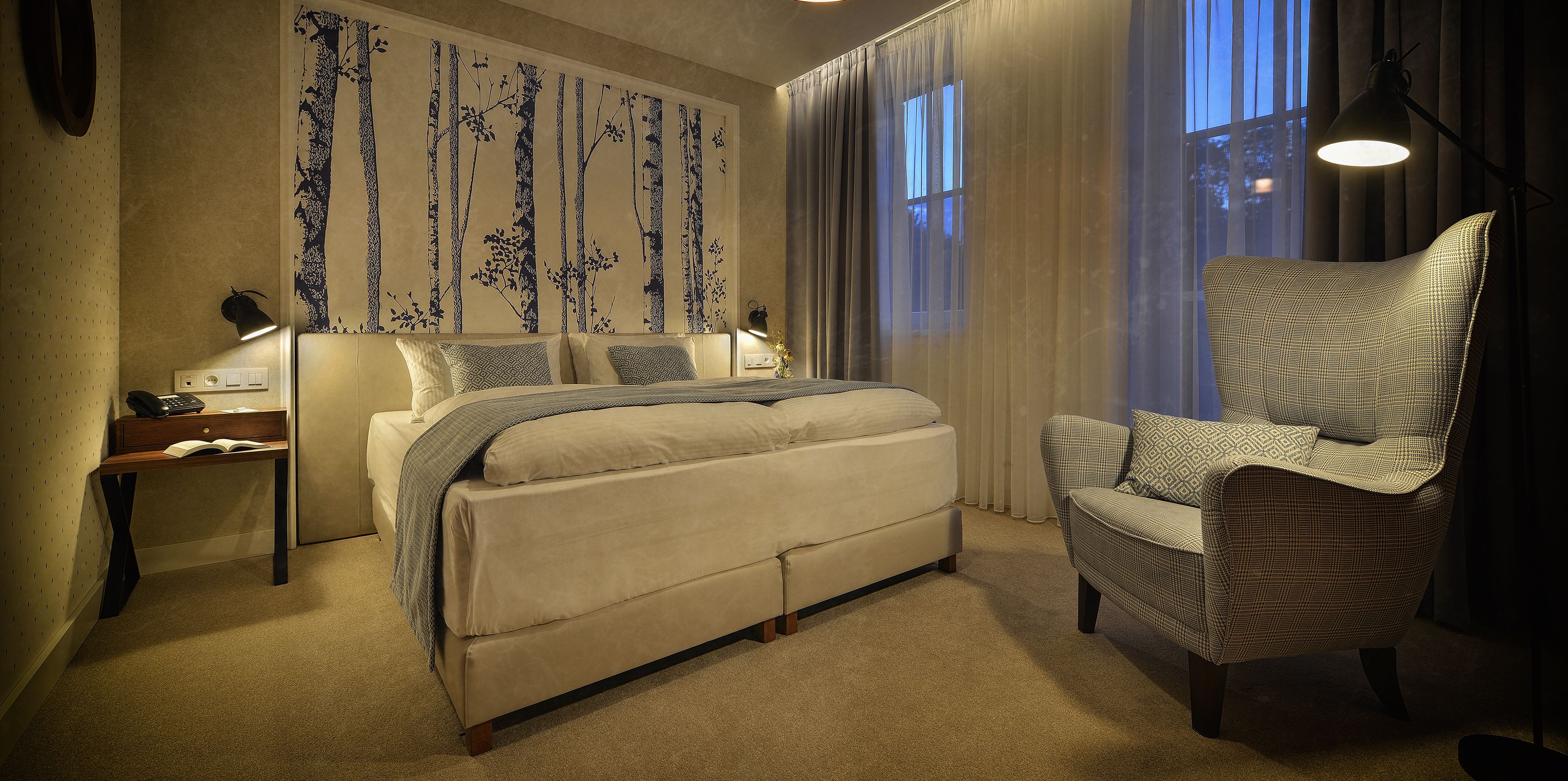 elite double or twin room (hotel eva) | 1 bedroom, minibar, in-room safe, desk