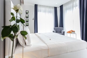 Superior-Zimmer | Daunenbettdecken, Minibar, Zimmersafe, Schreibtisch