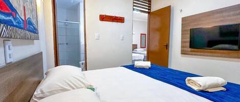 Quarto Familia Connjugado | 1 quarto, frigobar, Wi-Fi de cortesia, roupa de cama