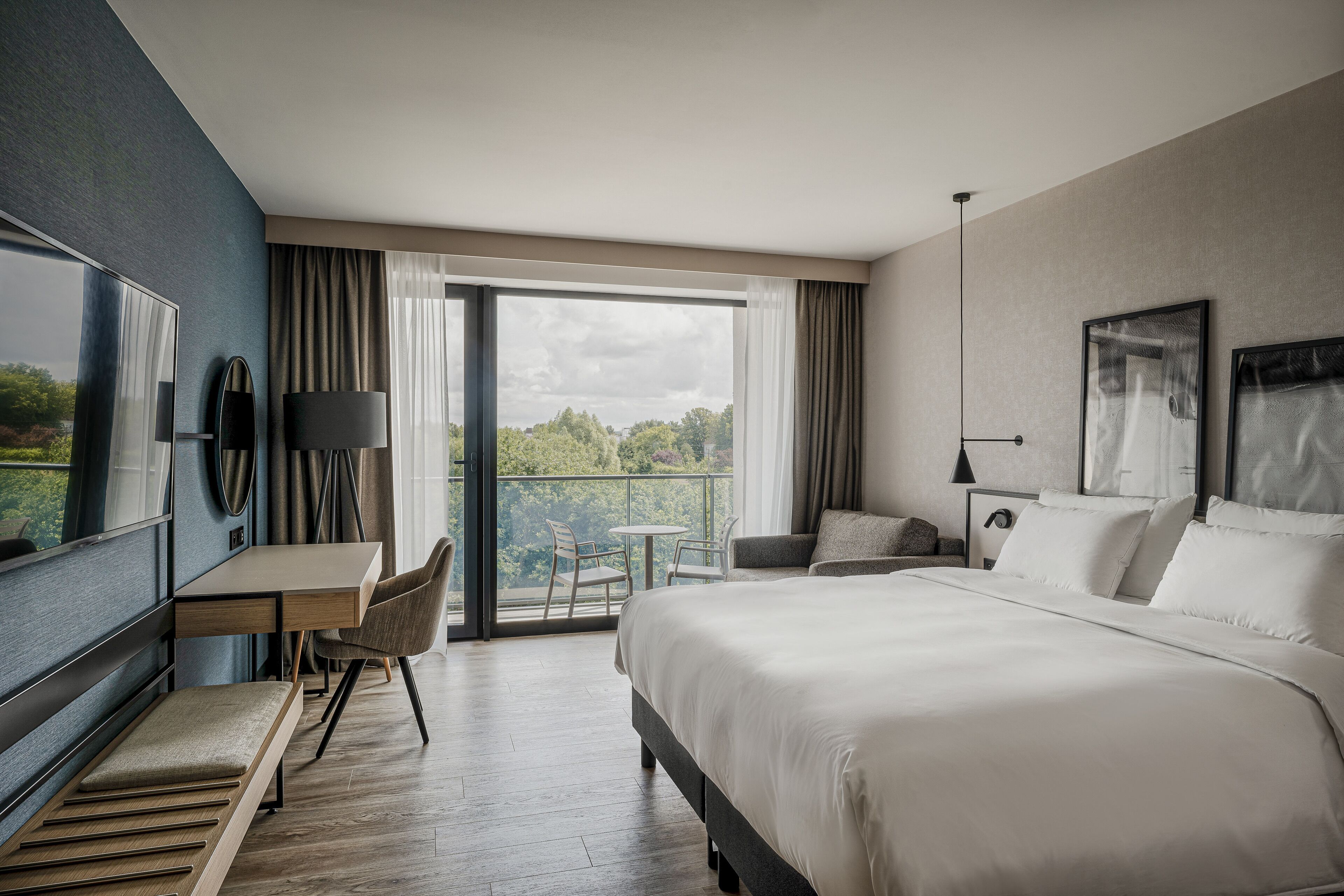 1 habitación, minibar, caja de seguridad en la habitación y escritorio 