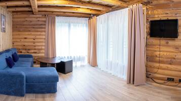 Family Villa, 2 Bedrooms, Terrace | Living area | TV