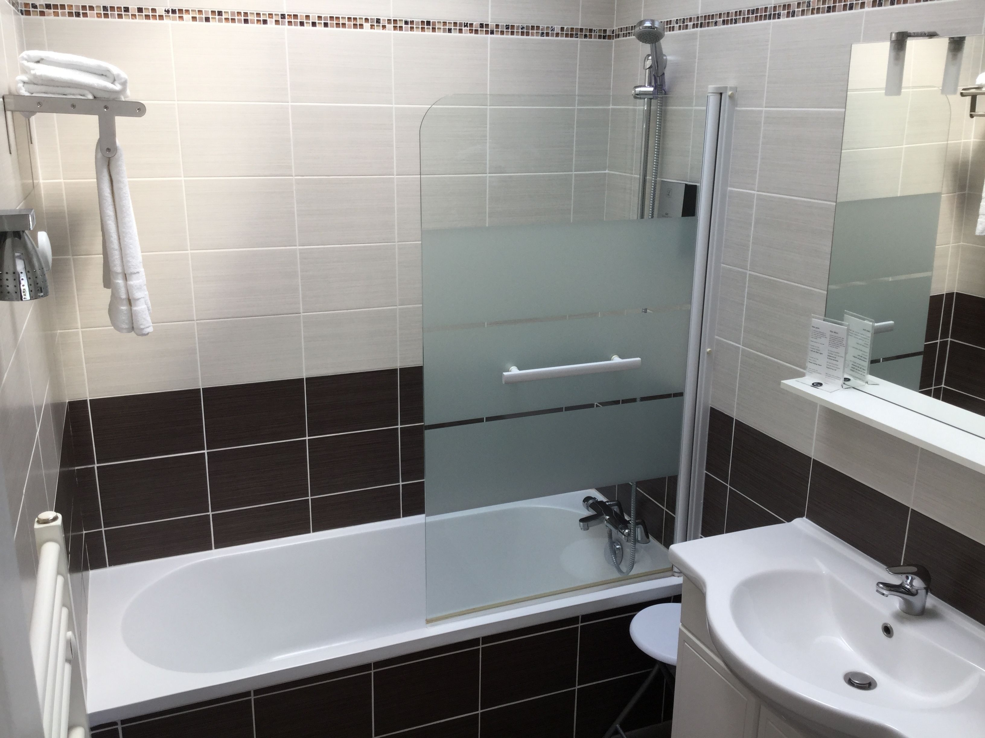 comfort double room, garden area | bathroom | free toiletries, hair dryer, towels
