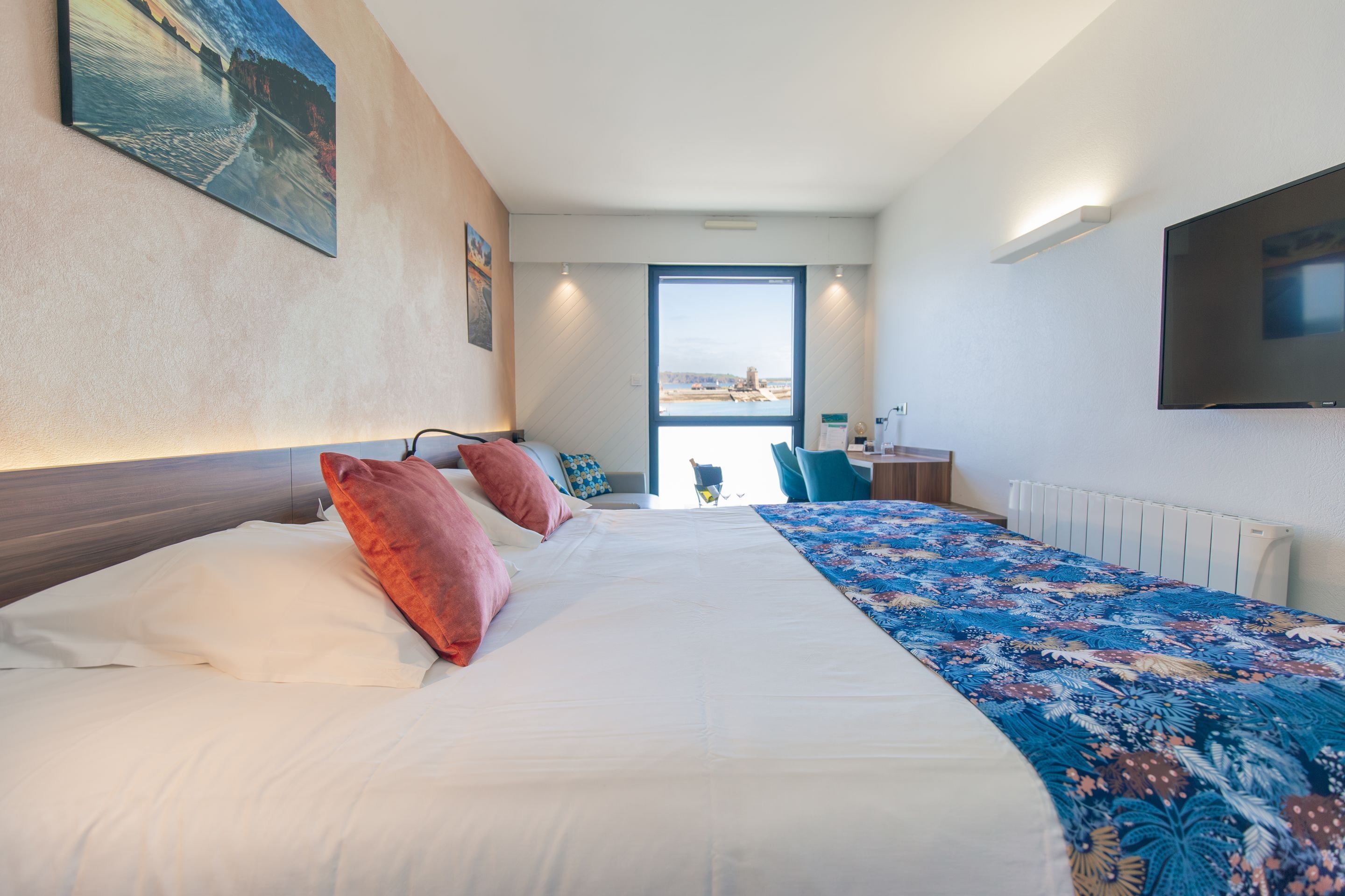 deluxe double room | view from room