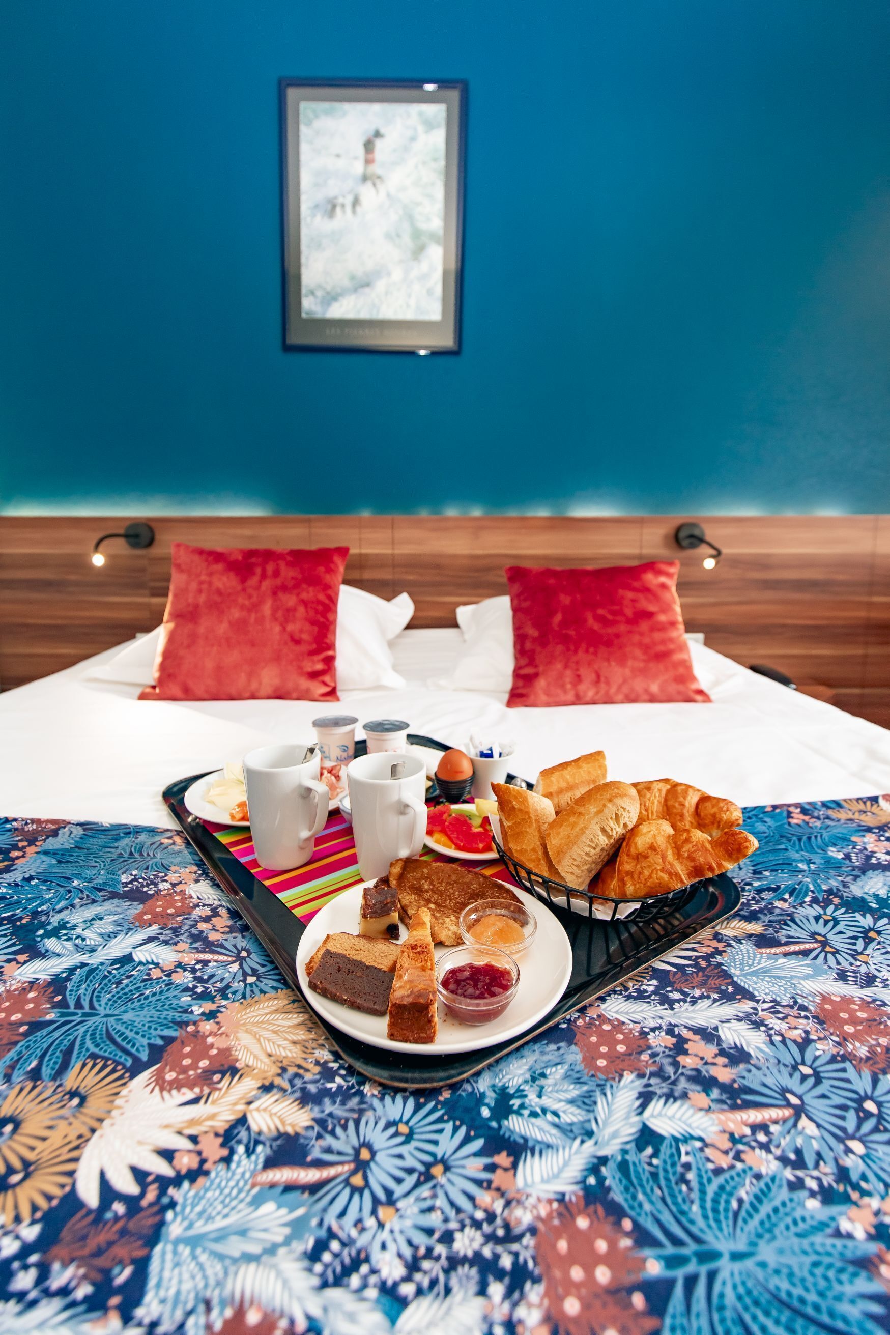 comfort double room, sea view | premium bedding, individually decorated, desk, laptop workspace