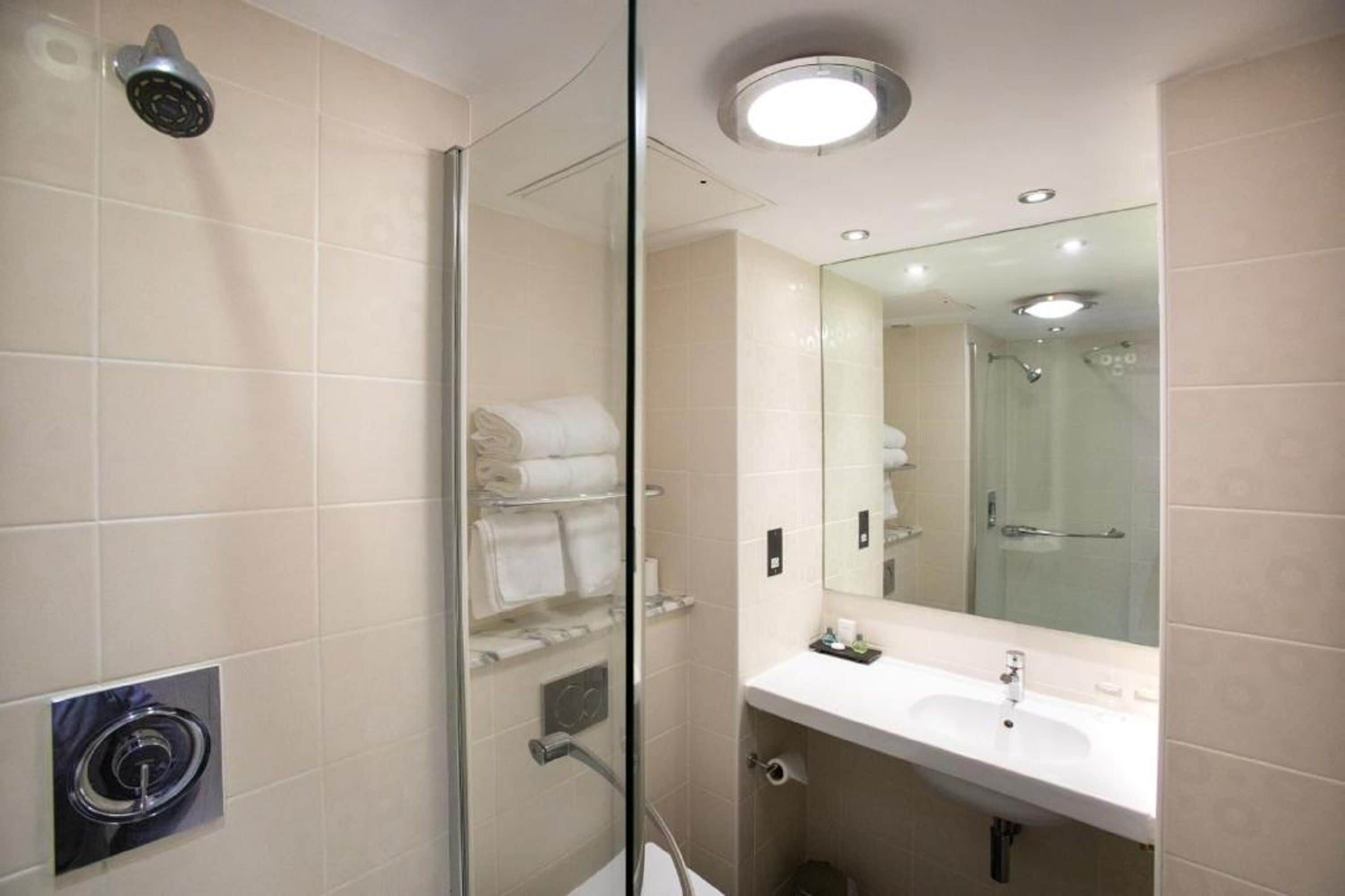 free toiletries, hair dryer, towels, soap