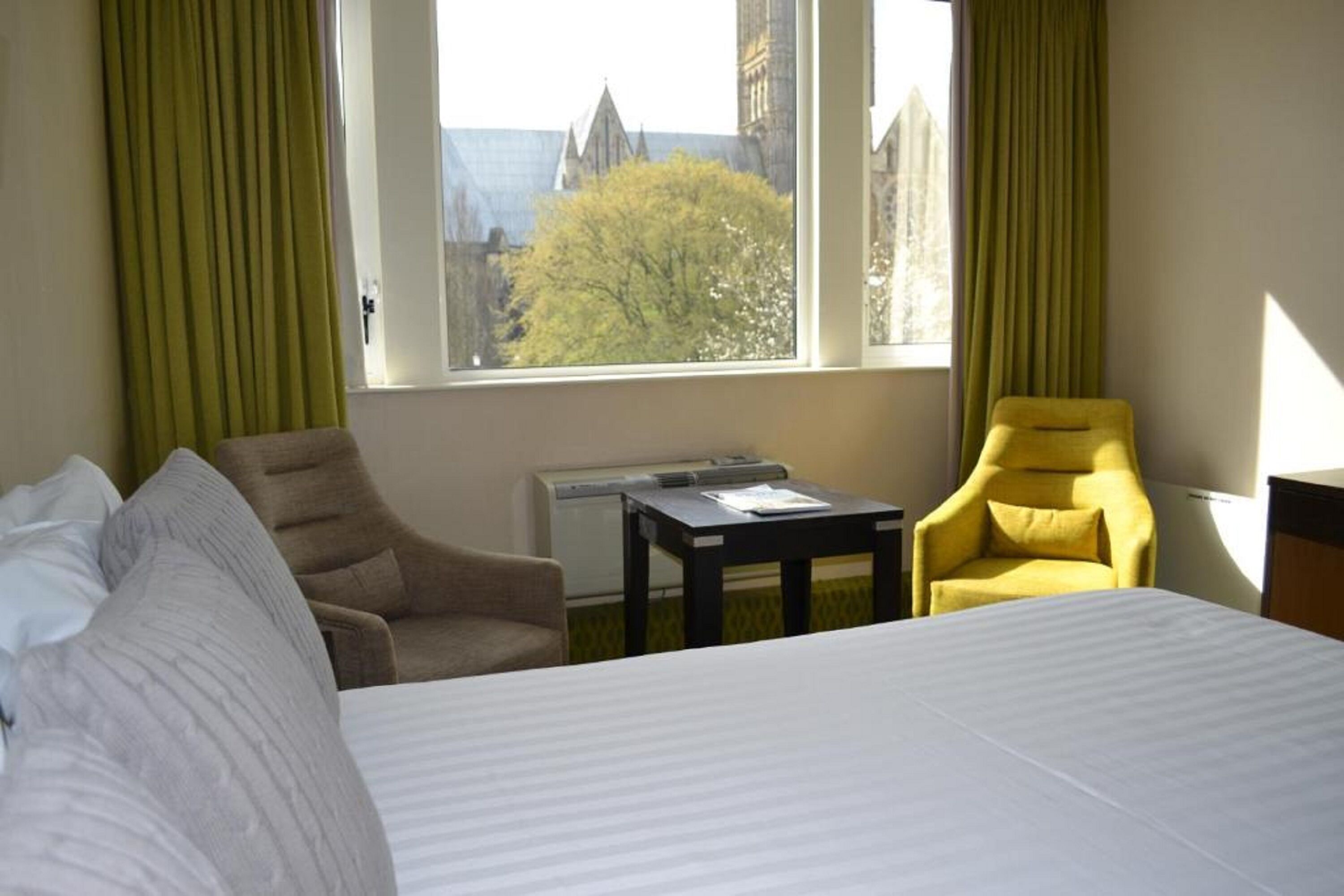 superior double room, city view | view from room