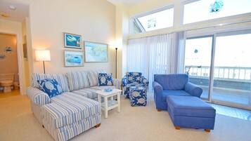 Condo, 2 Bedrooms | Living area | TV, DVD player